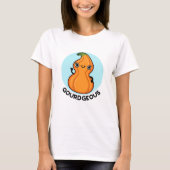 Gourdgeous Funny Gourd Veggie Pun T-Shirt (Vorderseite)