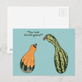 Gourdgeous Postkarte (Vorne/Hinten)