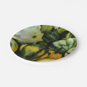 Gourds Galore Pappteller (Schrägansicht)