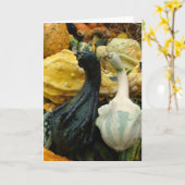 Gourds Karte (Gelbe Blume)