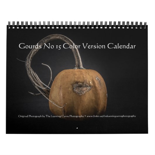 Gourds No 15 Color Version Kalender (Titelbild)