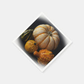 Gourds & Pumpkin Vignette Serviette (Ecke)