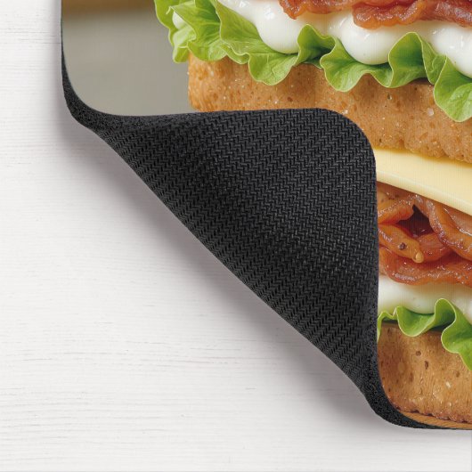 Gourmet B.L.T. Sandwich Mousepad (Ecke)