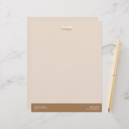 Gourmet-Catering Briefbogen