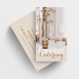 Gourmet Catering Business Card Visitenkarte