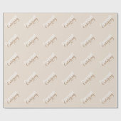 Gourmet-Catering Geschenkpapier (Flach)