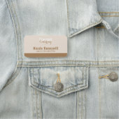 Gourmet-Catering Namensschild (Beispiel)