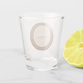 Gourmet-Catering Schnapsglas (Rückseite)