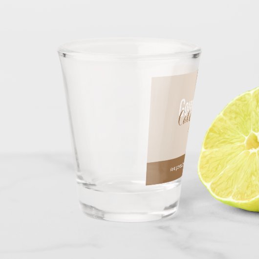 Gourmet-Catering Schnapsglas (Links)