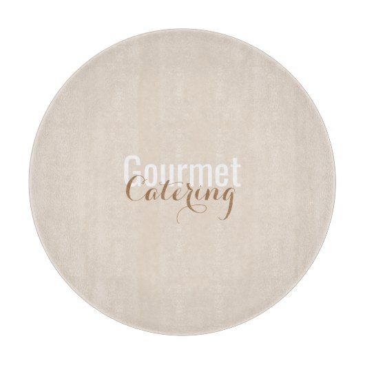 Gourmet-Catering Schneidebrett (Vorderseite)