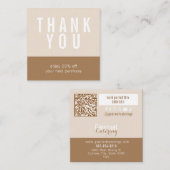 Gourmet Catering Square Rabattkarte (Vorne/Hinten)