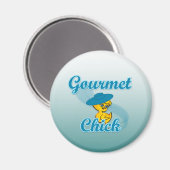 Gourmet Chick #3 Magnet (Vorderseite/Rückseite)