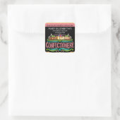 Gourmet Confectionery Kitchen Sticker (Tasche)
