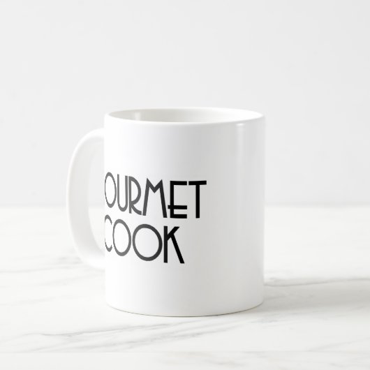 Gourmet Cook Tasse (Vorderseite Links)
