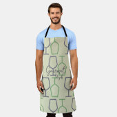  Gourmet Custom Virginia Wine Apron Schürze (Getragen)