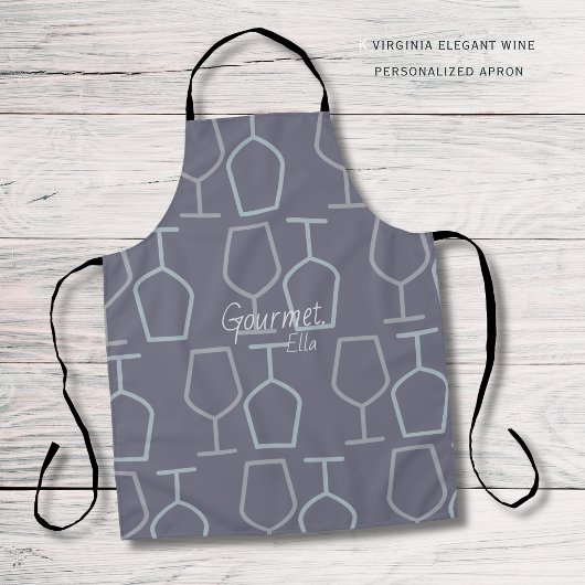  Gourmet Custom | Virginia Wine Lover Apron Schürze