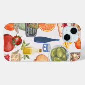 Gourmet Food Collage Phone Case (Rückseite (Horizontal))