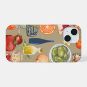 Gourmet Food Collage Phone Case iPhone 15 Hülle (Rückseite (Horizontal))
