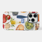 Gourmet Food Collage Phone Case iPhone Hülle (Rückseite (Horizontal))