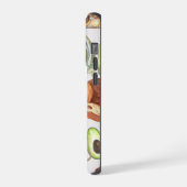 Gourmet Food Collage Phone Case iPhone Hülle (Linke Seite)