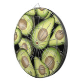 Gourmet Fresh Cut Vegan Avacados Dartscheibe (Vorderseite rechts)