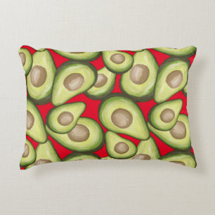 Gourmet Fresh Cut Vegan Avacados Dekokissen