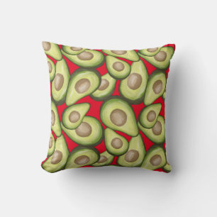 Gourmet Fresh Cut Vegan Avacados Kissen