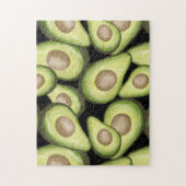 Gourmet Fresh Cut Vegan Avacados Puzzle (Vertikal)