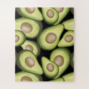 Gourmet Fresh Cut Vegan Avacados Puzzle