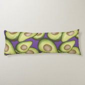 Gourmet Fresh Cut Vegan Avacados Seitenschläferkissen (Rückseite)