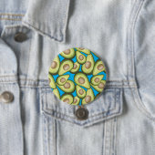 Gourmet Fresh Cut Vegan Avocado Muster Button (Beispiel)