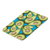 Gourmet Fresh Cut Vegan Avocado Muster Magnet (Linke Seite)