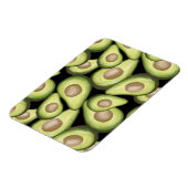 Gourmet Fresh Cut Vegan Avocado Muster Magnet (Linke Seite)