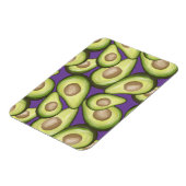 Gourmet Fresh Cut Vegan Avocado Muster Magnet (Linke Seite)