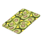 Gourmet Fresh Cut Vegan Avocado Muster Magnet (Linke Seite)