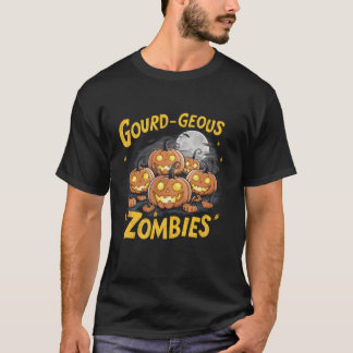 Gourmet geous Zombies Spooky Zombie Pumpkins lusti T-Shirt