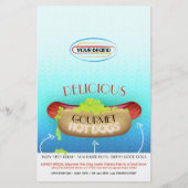 GOURMET HOT DOG FLYER (Vorne)