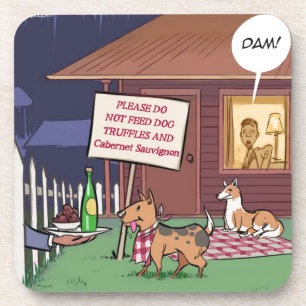Gourmet Hunde Lustig Untersetzer