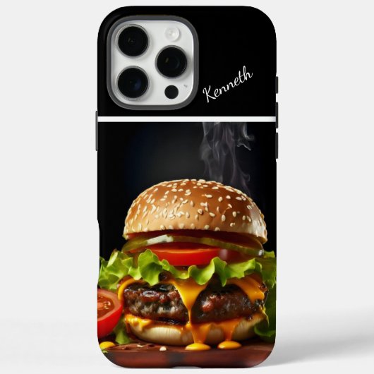 Gourmet Juicy Cheeseburger Case-Mate iPhone Hülle (Rückseite)