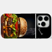 Gourmet Juicy Cheeseburger Case-Mate iPhone Hülle (Rückseite (Horizontal))