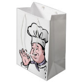 GOURMET KOCH MITTLERE GESCHENKTÜTE (Vorderseite Schrägansicht)
