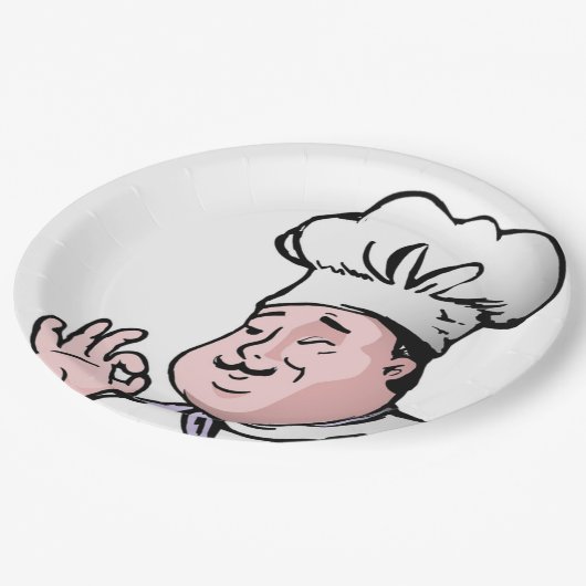 GOURMET KOCH PAPPTELLER (Schrägansicht)