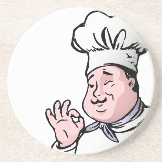 GOURMET KOCH SANDSTEIN UNTERSETZER (Vorne)