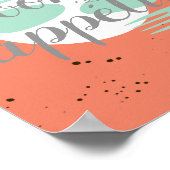 Gourmet Küche Zitat Wort Kunst Moderne Stil Poster (Ecke)