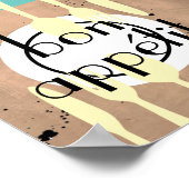 Gourmet Küche Zitat Wort Kunst Moderne Stil Poster (Ecke)