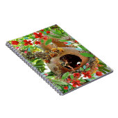 Gourmet mit Roten Blume und Fee Notizblock (Rechte Seite)