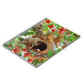 Gourmet mit Roten Blume und Fee Notizblock (Linke Seite)