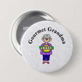 Gourmet Oma Button (Vorne & Hinten)