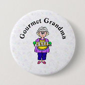 Gourmet Oma Button (Vorderseite)