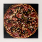 Gourmet-Pizza-Kollektion Puzzle (Horizontal)